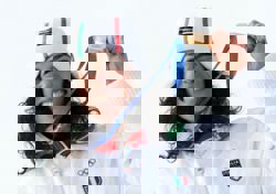 Olympics-Alpine skiing-Willpower drove Brignone to gold after injury, Italy's team doctor says