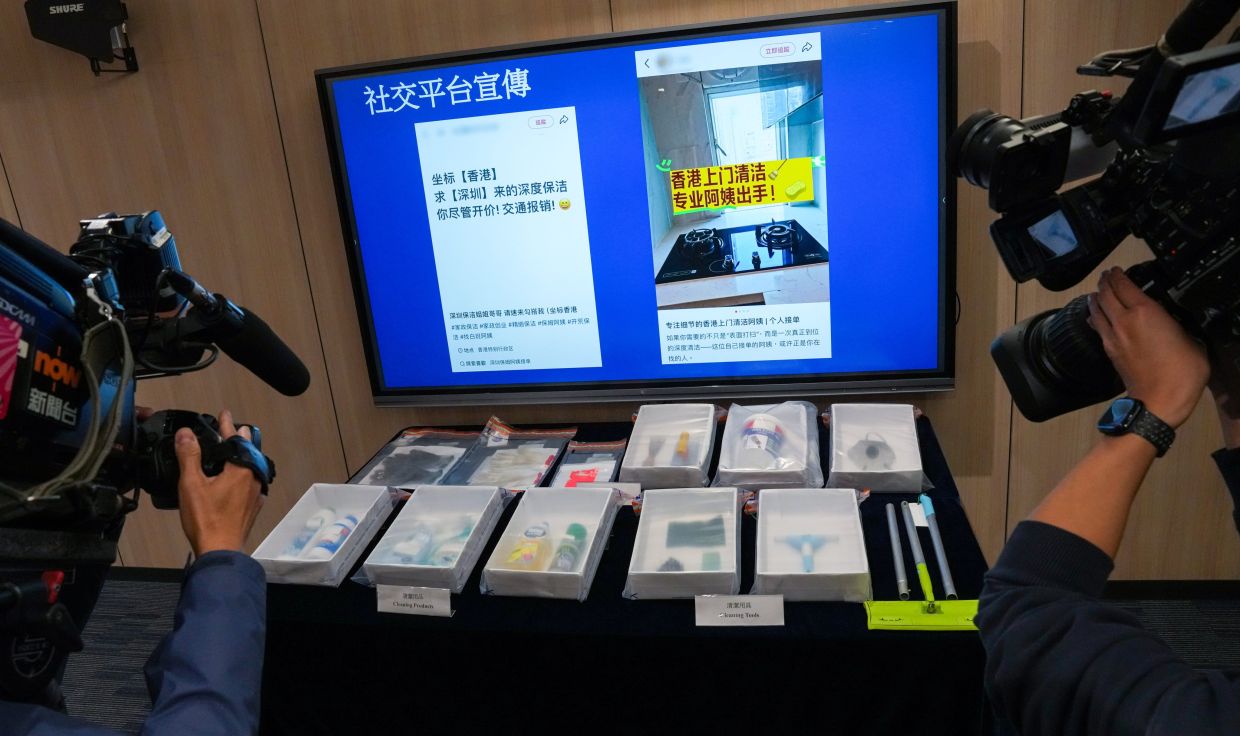 Suspected illegal cleaning services targeting Hongkongers still listed online