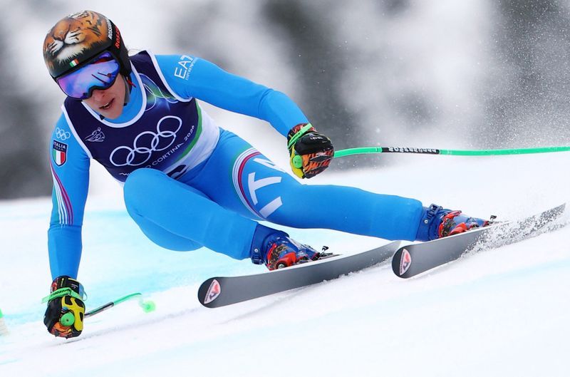 Olympics-Alpine-Brignone's rivals impressed by awesome super-G run