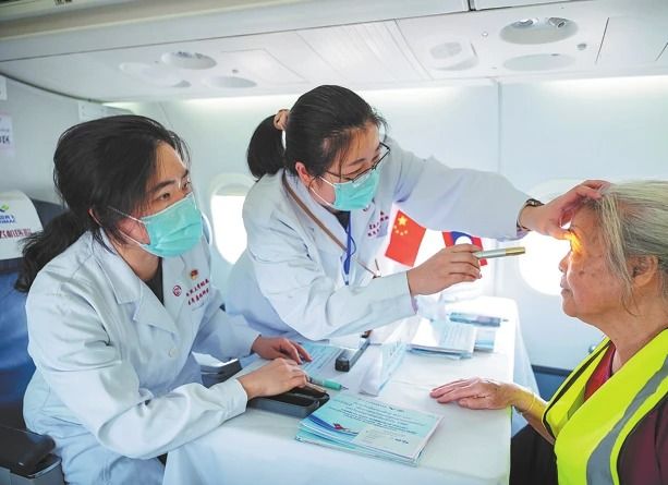 China's flying hospital has impact in Laos