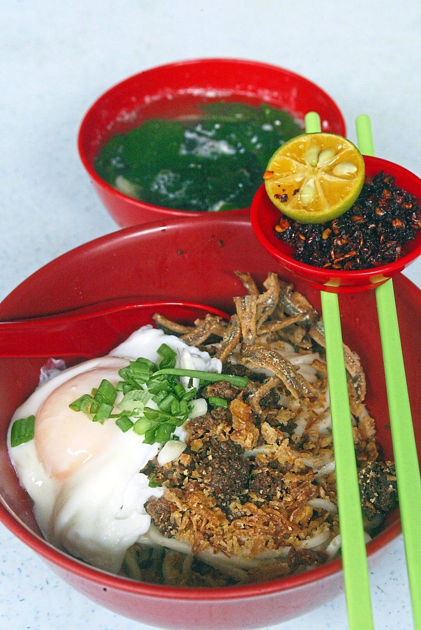 Tan created chilli pan mee because he felt that the normal pan mee lacked flavour. — Filepic