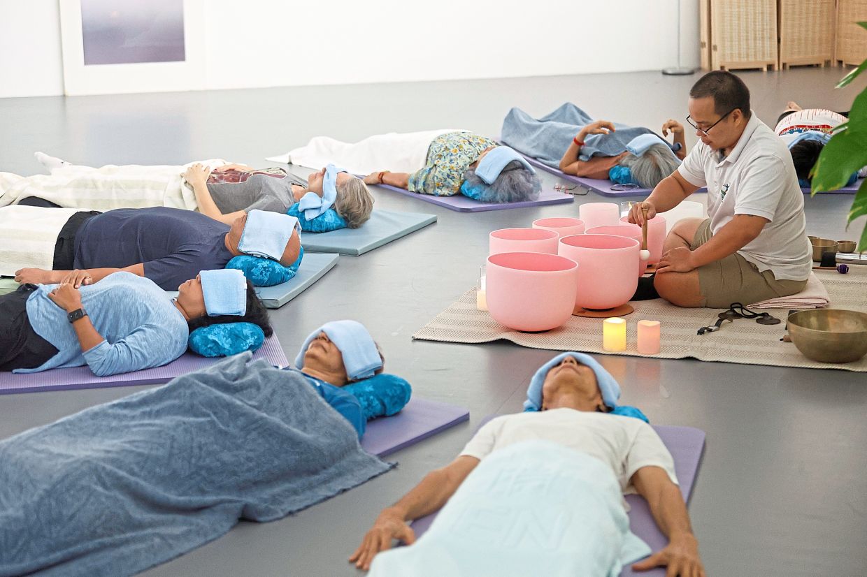 A therapeutic sound bath may just be what you need to heal