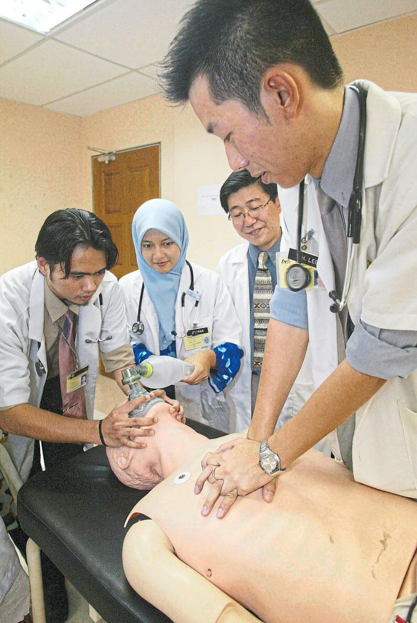 Becoming an intensivist in Malaysia requires a doctor to specialise in either anaesthesiology or internal medicine first, before further subspecialising in intensive care. However, other countries allow doctors to specialise in intensive care directly, which shortens training time and allows faster production of intensivists. 