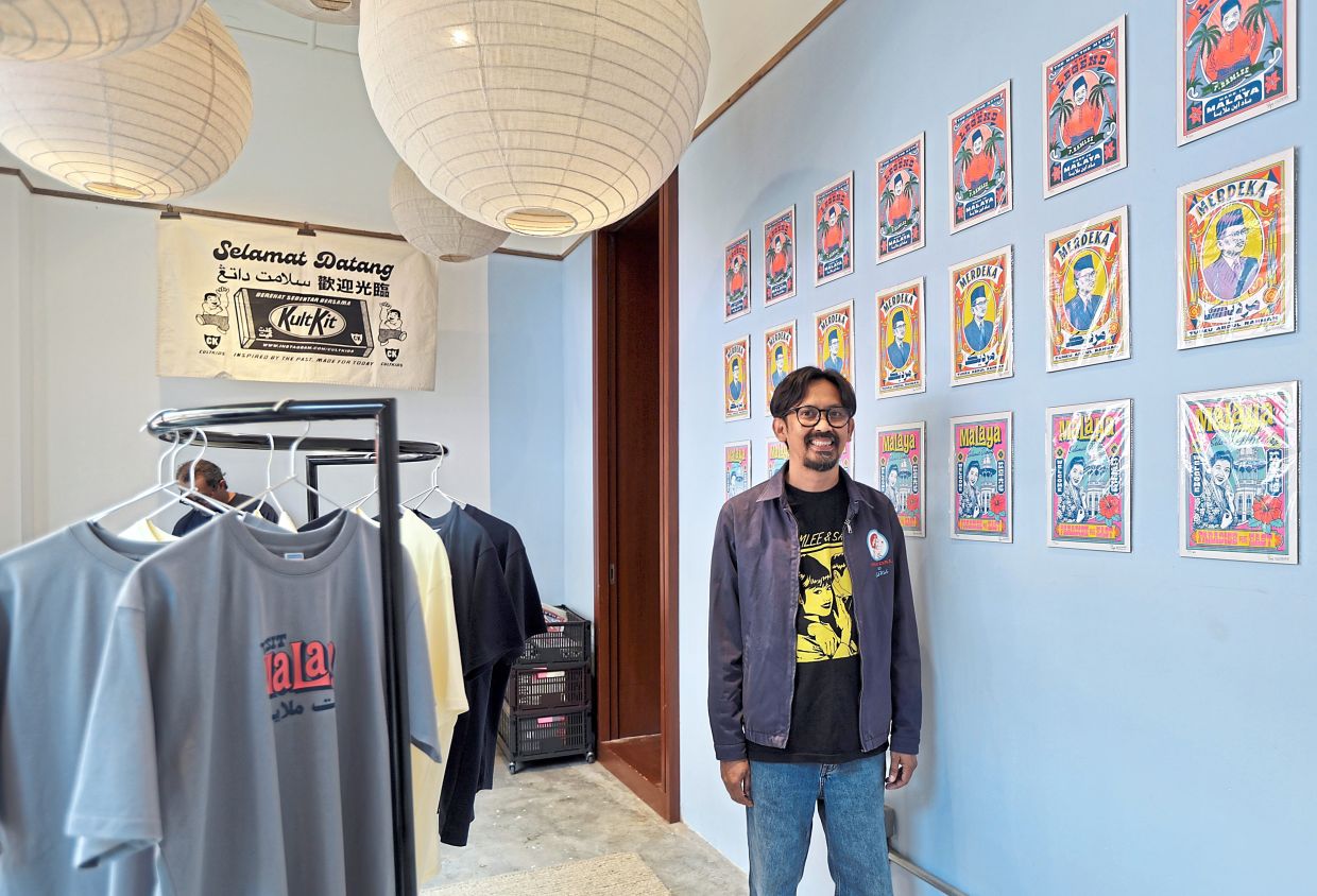 This Saturday (Feb 14), Cultkids will host two sharing sessions on his design process, from noon to 12.30pm and 4pm to 4.30pm. Photo: Chan Tak Kong/The Star