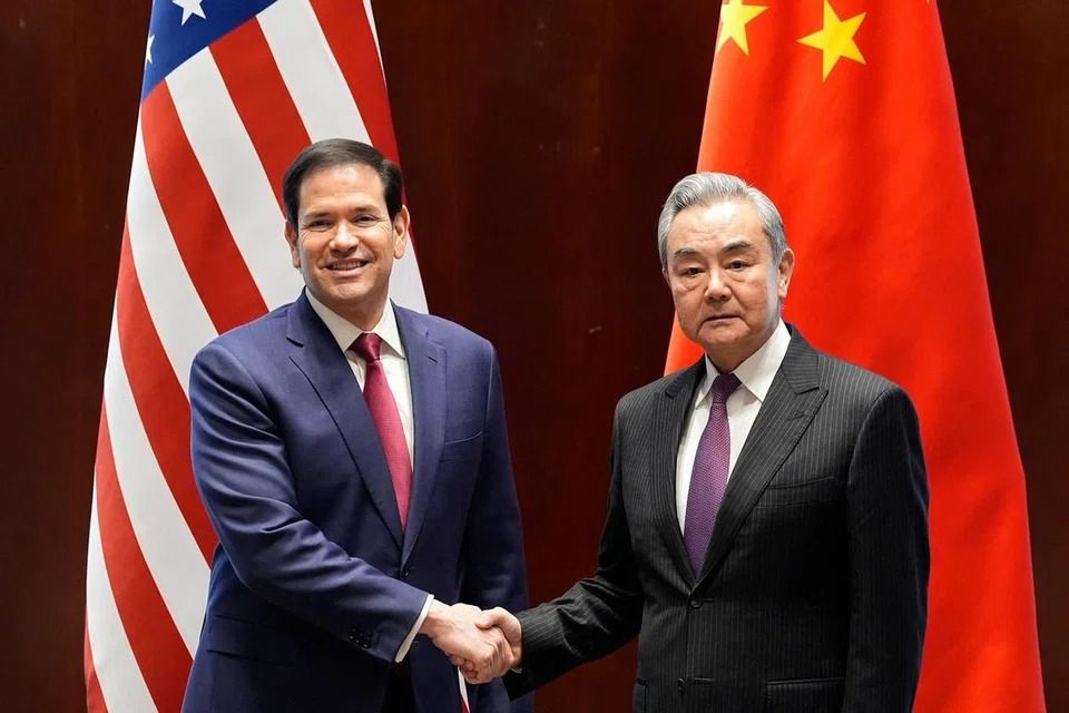 Rubio holds talks with Chinese counterpart Wang Yi