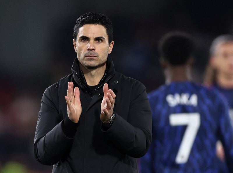 Soccer-Arteta vows to rotate Arsenal squad for FA Cup clash with Wigan