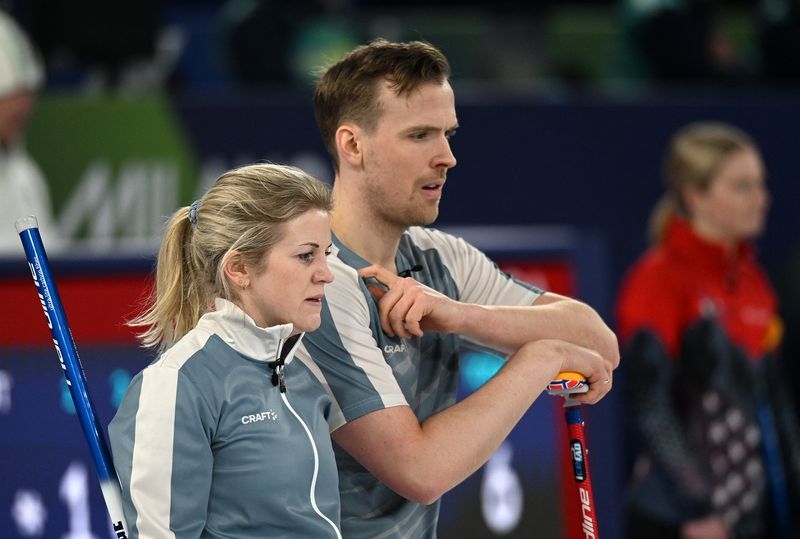 Olympics-Love, teamwork and sometimes rivalry intertwine at Winter Olympics