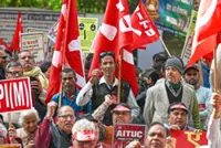 Farmers protest US deal