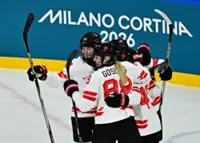 Olympics-Ice hockey-Canada women cruise to shutout win over Finland to seal group runners-up spot