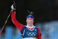 Olympics-Biathlon-Bakken's mother congratulates Botn after emotional Norway gold