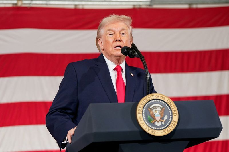 Trump tells troops 'fear' is powerful motivator in difficult Iran talks