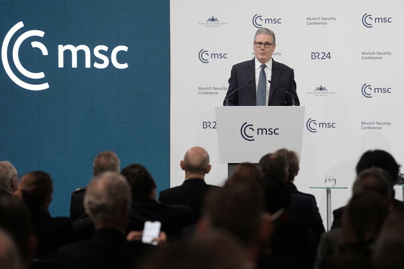 UK's Starmer says we must build 'hard power' at European security conference