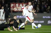 Soccer-Modric nets late winner as Milan survive scare at Pisa