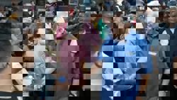 Hamzah receives boisterous welcome at 'Reset' gathering