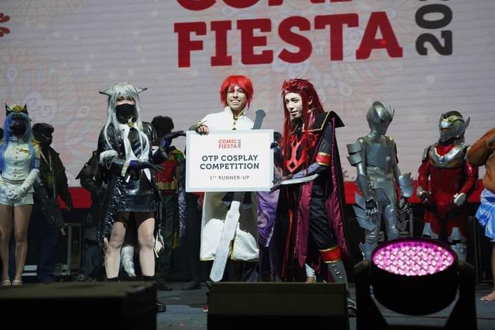 Iqbal and Asyraf at the Comic Fiesta One True Pair (OTP) competition. — Hamory Photography