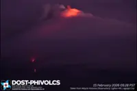 Mayon Volcano logs minor explosive eruptions