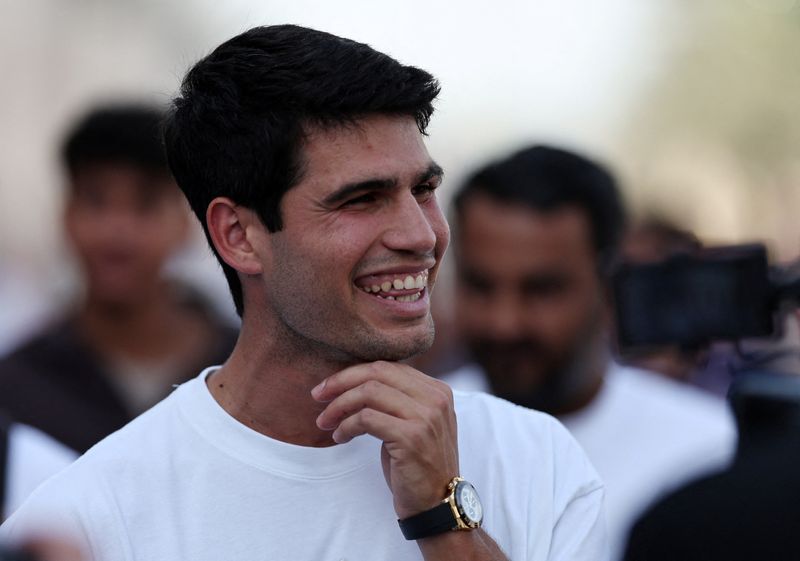 Tennis-Alcaraz says he still has 'weaknesses' ahead of return in Doha