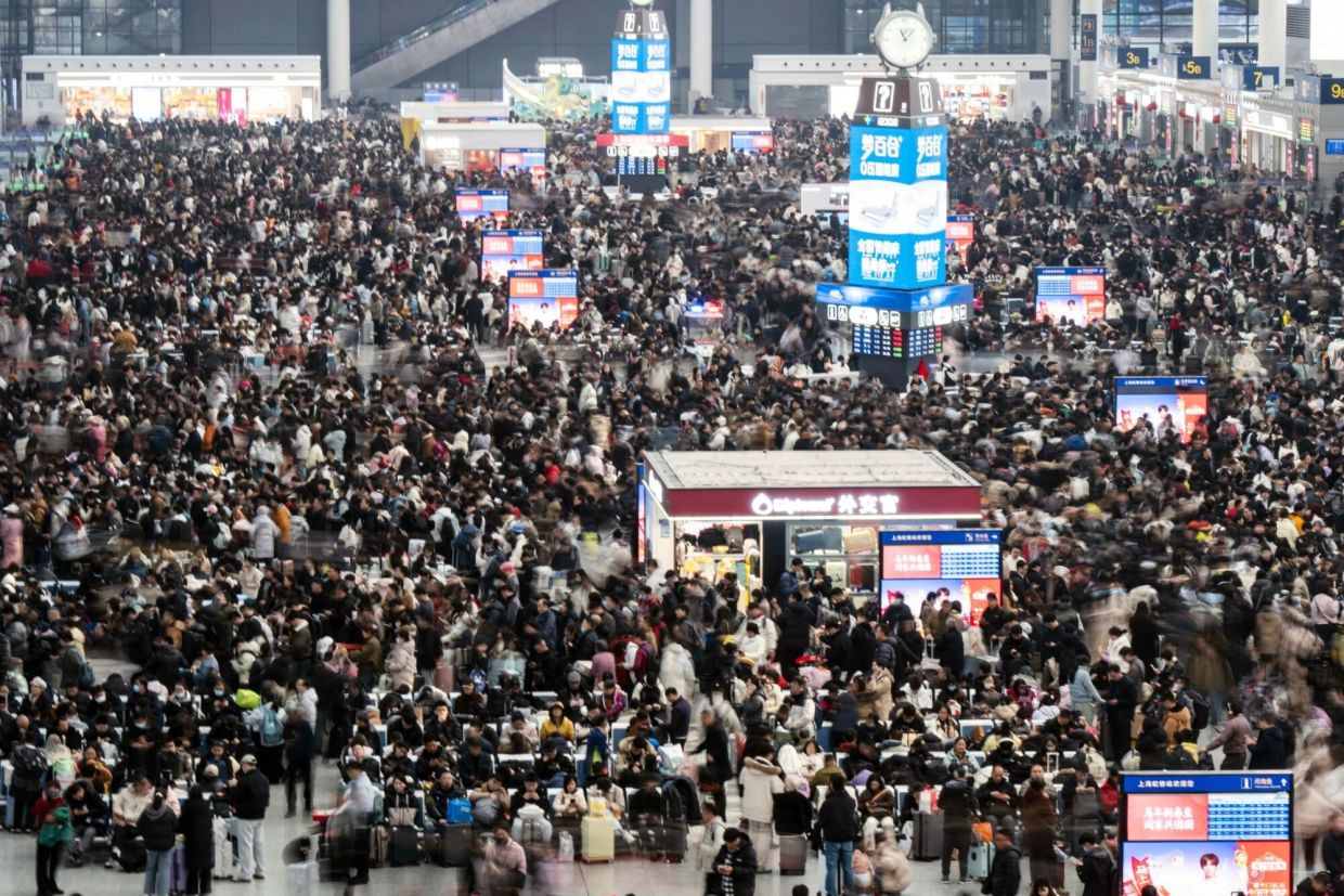 中国农历新年旅游高峰是世界上最大规模的年度迁徙