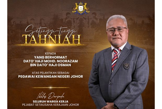 Johor appoints new State Secretary and State Financial Officer in leadership transition