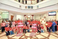 Celebration of solid friendship