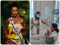 Miss Jamaica shares update from hospital 3 months after shocking stage fall