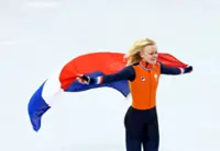 Olympics-Short track-Velzeboer wins women 1,000 metres for dominant Dutch, Fontana fourth