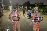 Flash floods hit parts of Subang following heavy rain