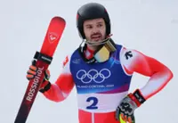 Olympics-Alpine skiing-Switzerland's Meillard wins gold but it's heartbreak for McGrath