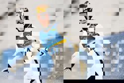 Olympics-Ski jumping-Norway's Stroem wins second gold in women's large hill individual event