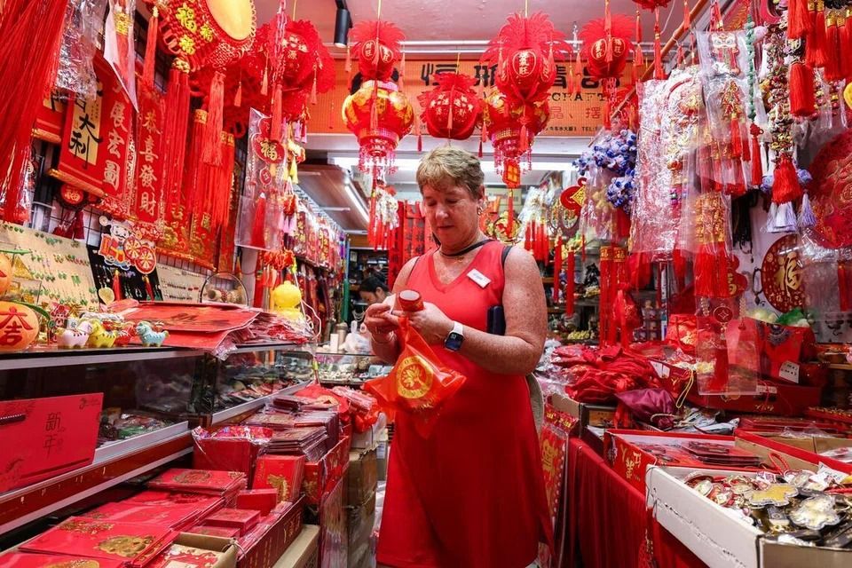 Nicole Rajkumar spent her first Chinese New Year with her “chosen family” – a group of women from the American Women’s Association. - Photo: ST
