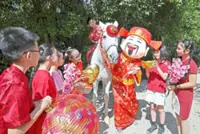 Welcoming a double blessing