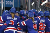 Olympics-Ice hockey-Inevitable US v Canada final but this time the ice has tilted