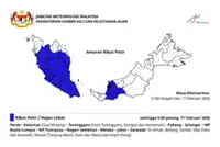 MetMalaysia issues thunderstorm warning, heavy rain for nine states, KL, Putrajaya