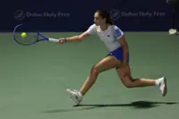 Tennis-Ruzic grabs Dubai spotlight as lucky loser shocks Raducanu