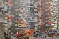 Three taken to hospital after fire breaks out at Singapore's Hougang HDB void deck