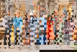 Brunei royal family attend Chinese New Year open houses