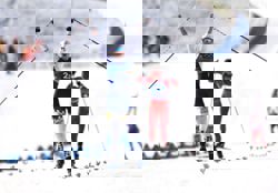 Olympics-Crosscountry-Sweden win women's team sprint, Switzerland rally to take silver