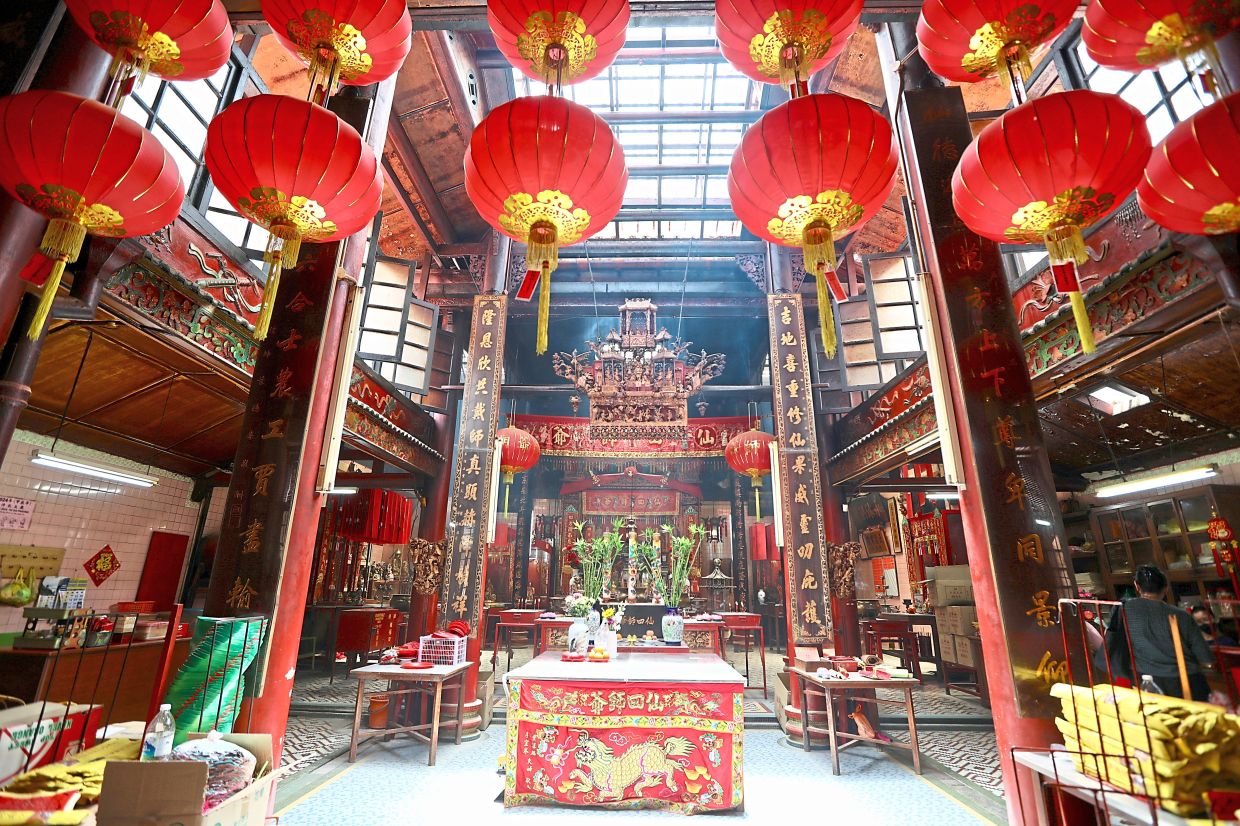 Sin Sze Si Ya Temple is KL’s oldest Taoist temple. — LOW LAY PHON/The Star