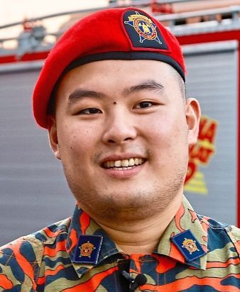 Taekwondo exponent Chai says physical fitness required of firefighters is different from that expected of athletes.