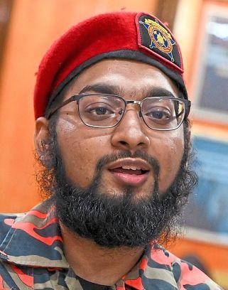 Taher recommends the volunteer firefighter experience to other young people.