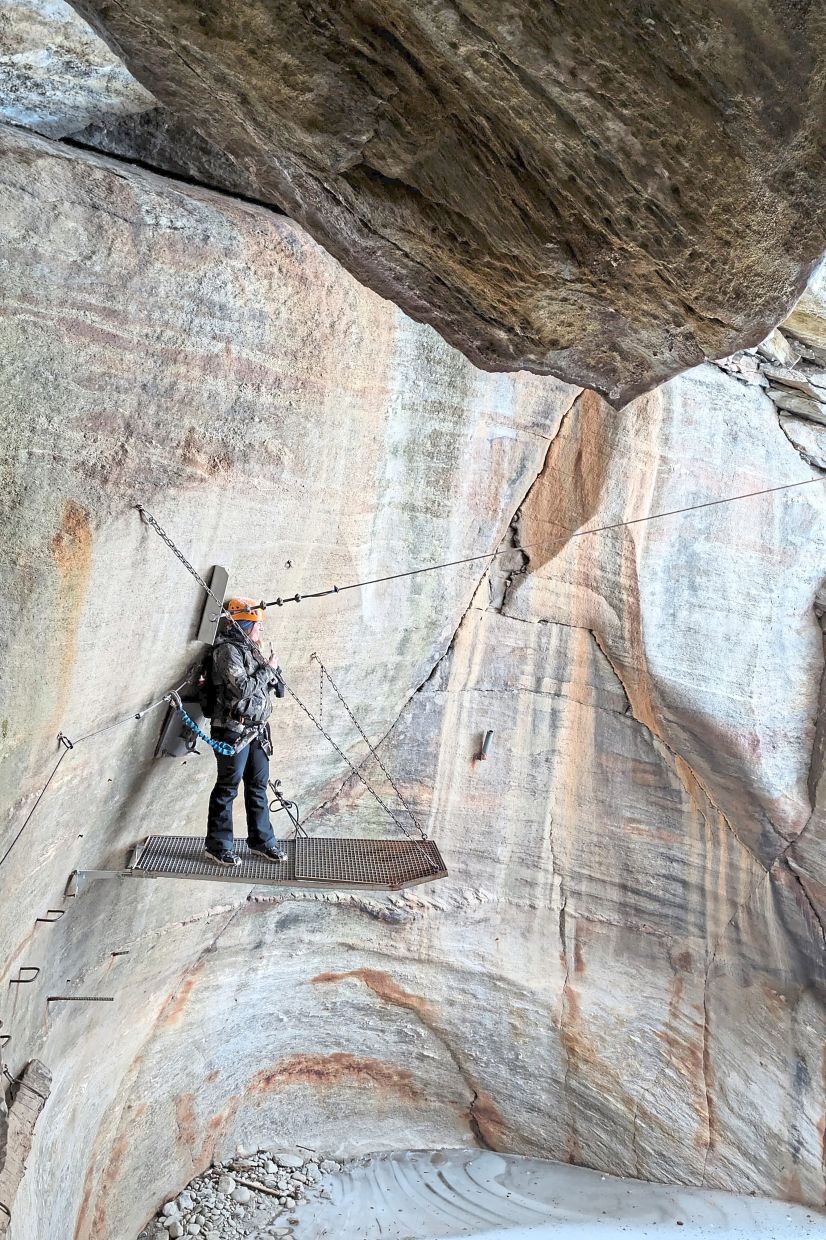 Canyoning is fun but not for those who are afraid of heights. — NATHALIE HELENE RIPPICH/dpa