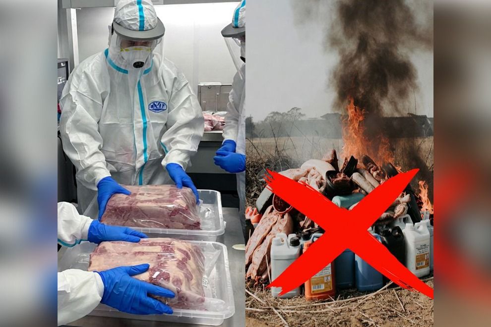 Cambodian ministry calls for safe disposal of contaminated meat