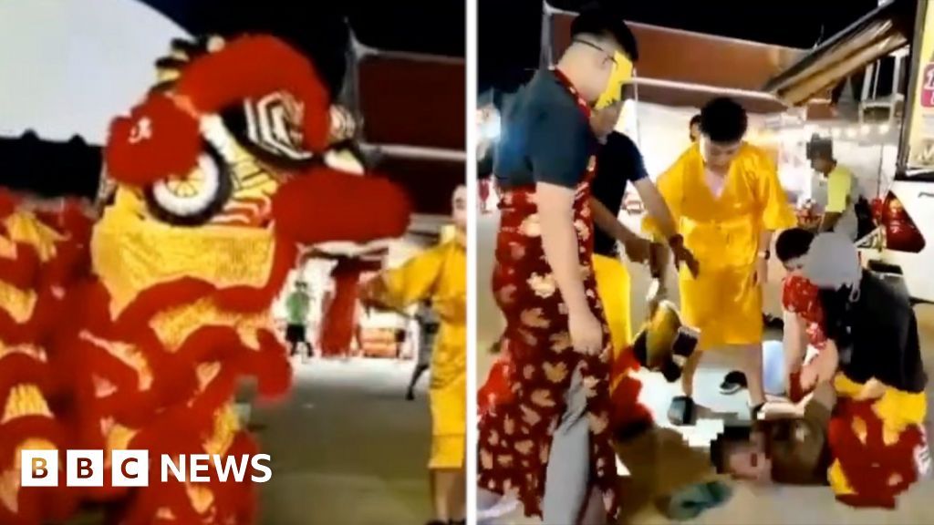 Thai cops go undercover as lion dancers to nab suspected thief