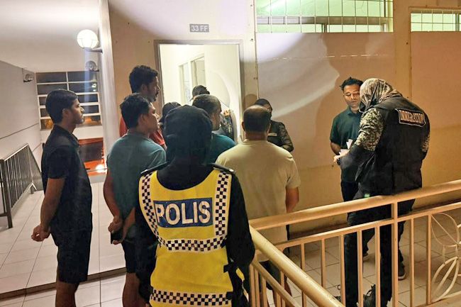 Operations in progress. - Photo: RBPF