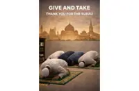 Give and take - Thank you for the surau
