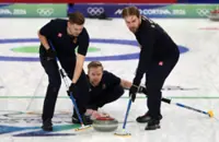 Olympics-Curling-'Murphy's Law' hits Edin's Sweden as champions bow out with loss