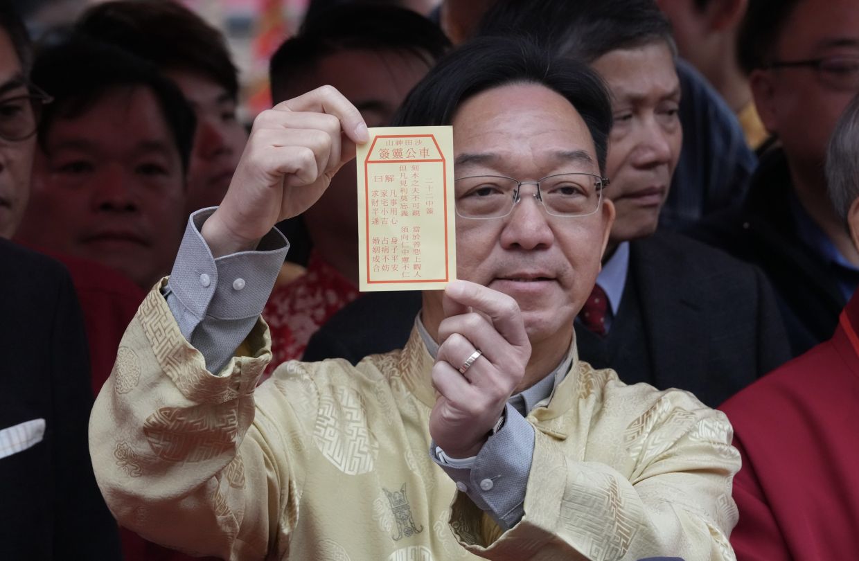 ‘Stay vigilant even in peace,’ Hong Kong rural leader says in Lunar New Year prophecy