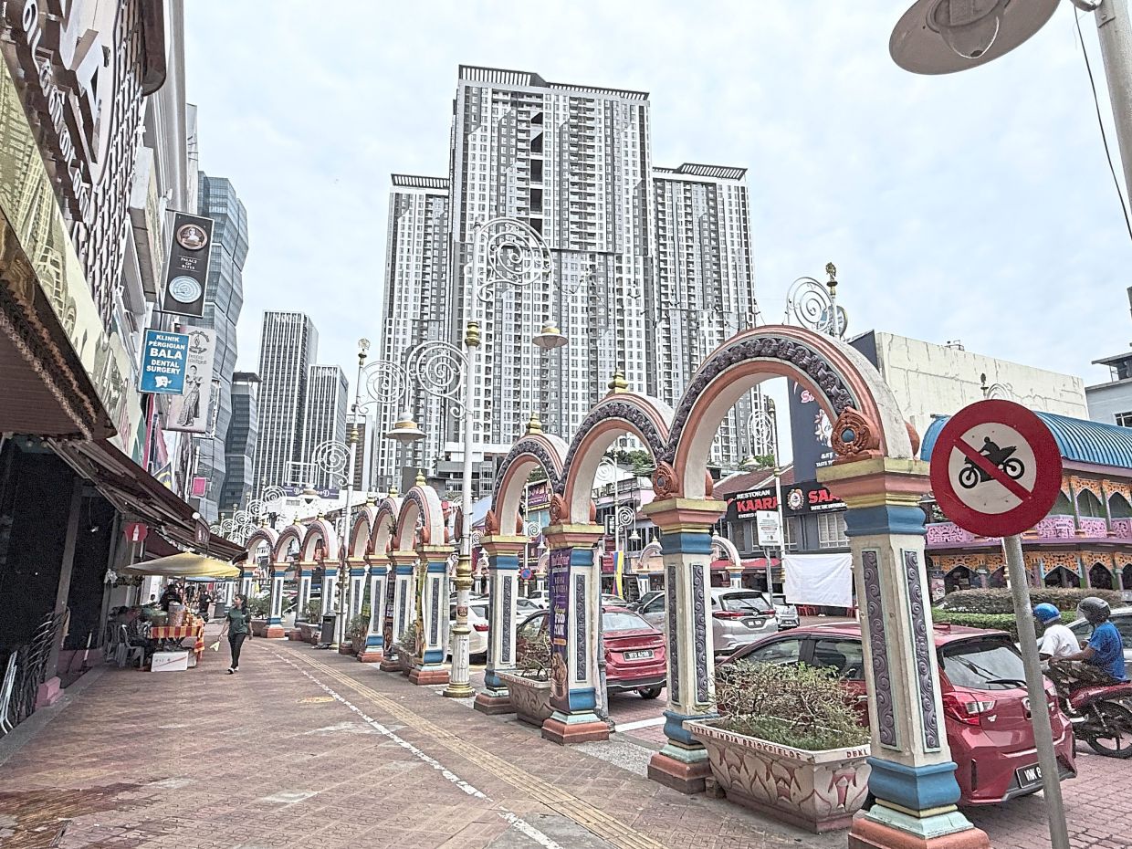 Little India’s landmarks buried in banners