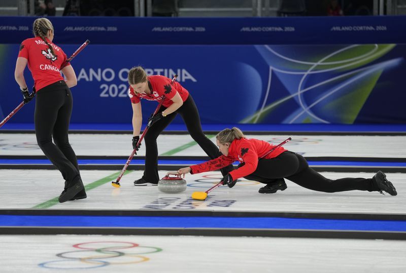 Olympics-Curling-Canada beat South Korea to qualify for semi-finals, USA also through