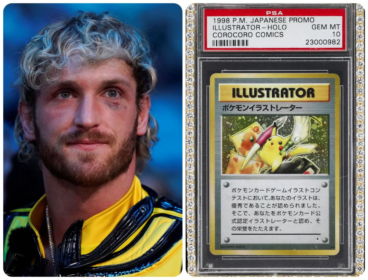 Wrestler Logan Paul sells rare Pokemon card for record price of RM65mil